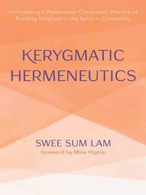 cover image of Kerygmatic Hermeneutics